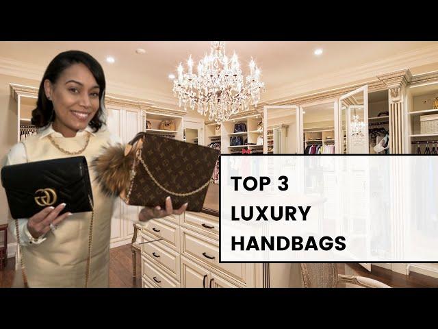 Top 3 Luxury Handbags #gucci #louisvuitton #pochettemetis #walletonchain #pochette