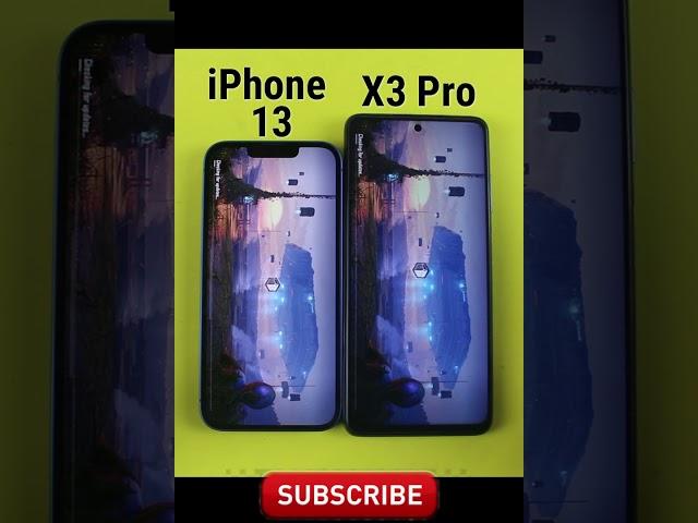 iPhone 13 vs Poco X3 Pro PUBG TEST - A15 Bionic vs Snapdragon 860 PUBG