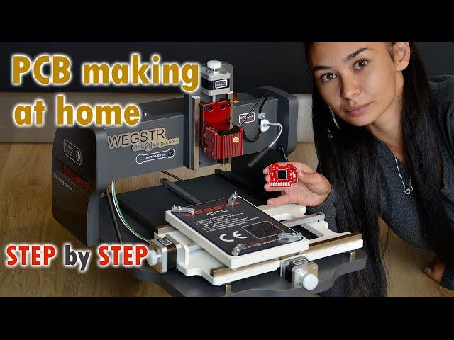 PCB prototyping, PCB making at home - WEGSTR