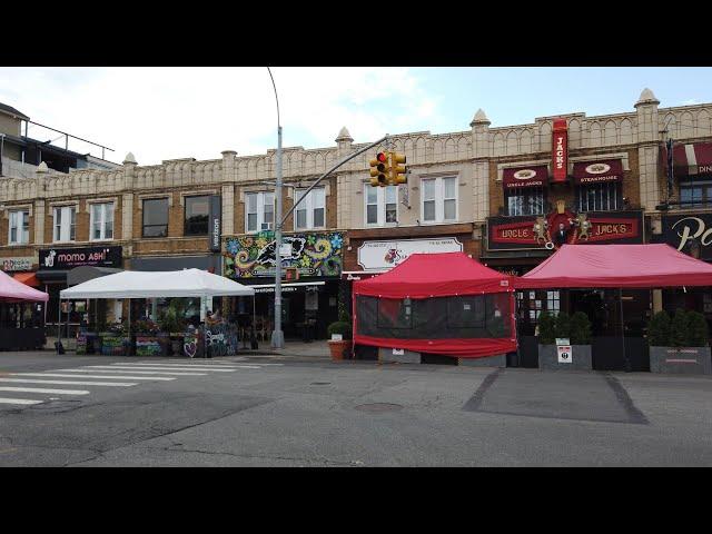 Walking NYC : Bayside, Queens from Bay Terrace to Northern Boulevard (September 28, 2020) - Narrated