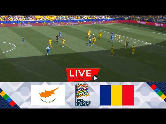 Trăi : Cipru vs România | UEFA Nations League 2024 | Streaming meci complet