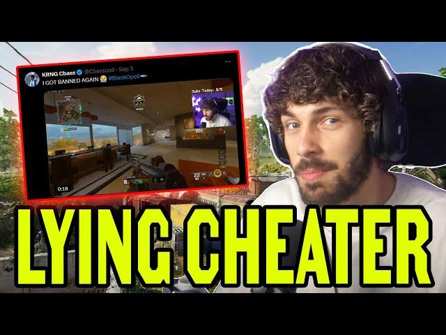 Cbass EXPOSED for CHEATING in Black Ops 6...