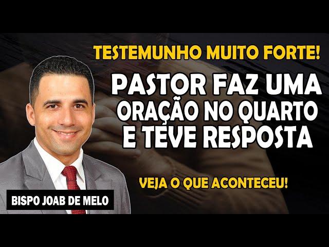 Testemunho Muito Forte  - Pastor Faz Oração no Quarto e Teve Resposta.Veja o que Aconteceu!