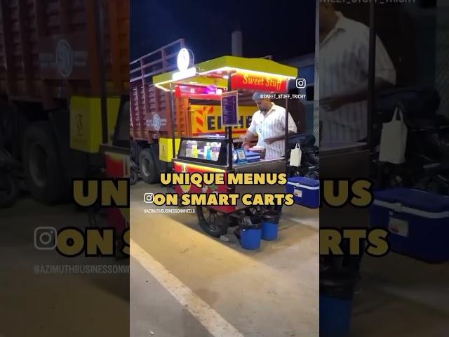 #foodcart designed & manufactured by azimuth business on wheels #streetfoodcart #foodcartbusiness