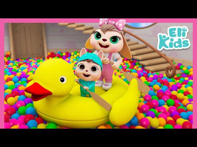 Ball Pit Fun +More | Balls Fill The House | Eli Kids Songs Compilation