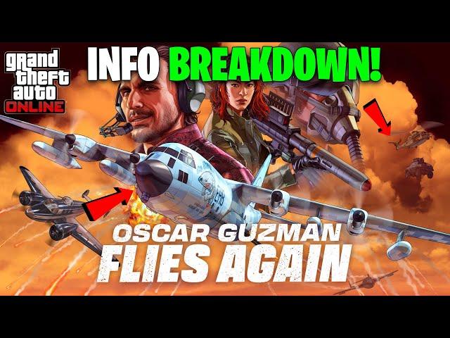 DLC INFO BREAKDOWN! "OSCAR GUZMAN FLIES AGAIN" COMING MARCH 4 | GTA Online DLC