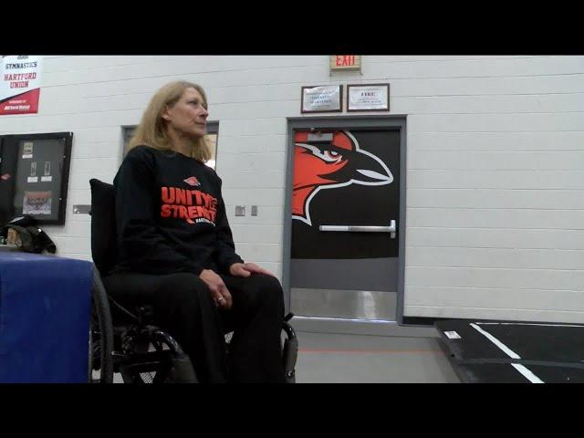 No limitations for coach Mary Scheer as Hartford Orioles gymnastics team heads to state