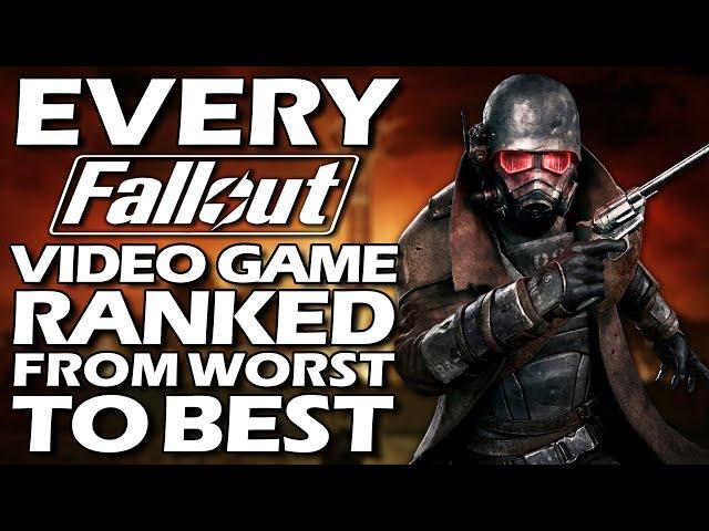 Every Fallout Video Game Ranked from WORST to BEST