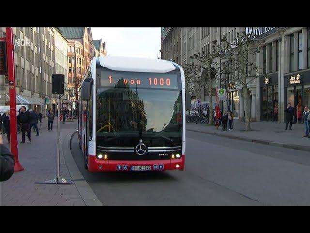 Hochbahn startet Elektro-Zeitalter [der erste eCitaro 1. von 1000]