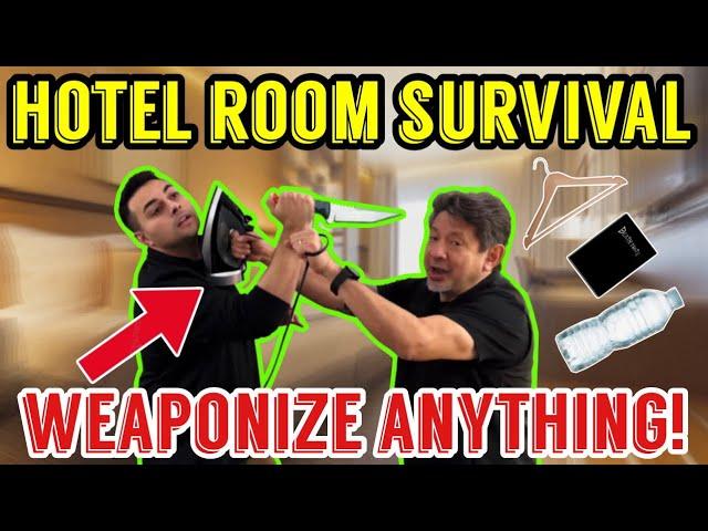 Hotel Room Self-Defense: Weaponizing Everyday Objects with Doug Marcaida & Tomas Alas