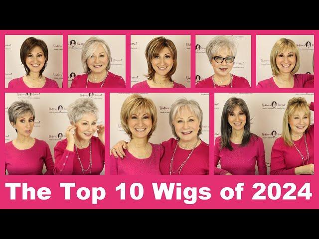 The Top 10 Wigs of 2024 -  Shown in Top Wig Colors (Official Godiva's Secret Wigs Video)