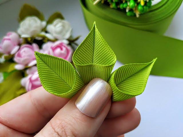 #1 Простые листья для цветов / Simple leaves for flowers. Для начинающих