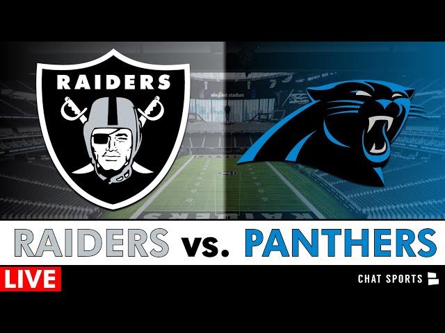 Raiders vs. Panthers Live Stream Scoreboard, Free Watch Party, Highlights & Stats | NFL Week 3