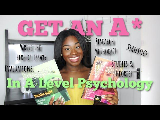 How I got an A* in A Level Psychology | A Level Psychology Revision Tips | Uwa Isibor