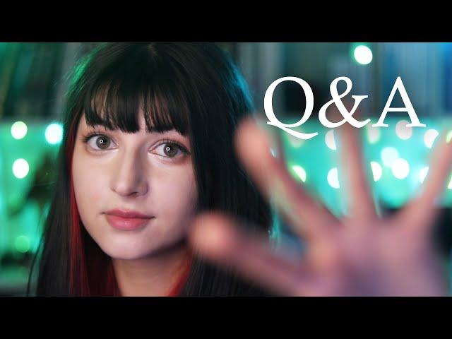 ASMR | Q&A Part 2 (Whispering, Soft Speaking, Hand Movements)