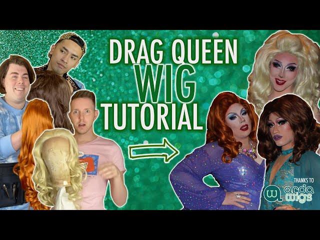 IMHO: Drag Queen Wig Tutorial