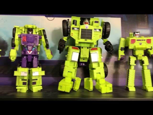 Transformers Masterpiece Decepticons Season 1 & 2 Collection (3rd Party ‘Hyper-Toon”)