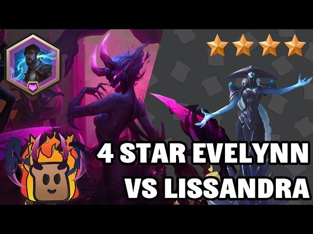 4 Star Evelynn vs Lissandra | Path of Champions