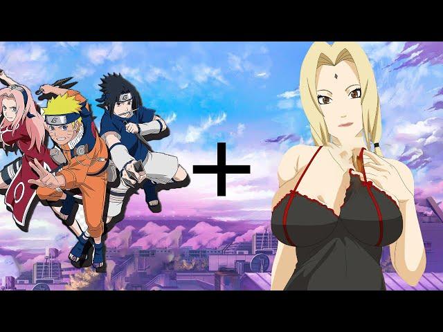 Naruto characters and Tsunade