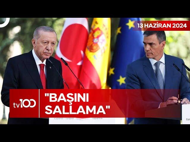 Cumhurbaşkanı Erdoğan, Demirtaş ve Kavala'yı Soran İspanyol Gazeteciye Çıkıştı | TV100 Ana Haber