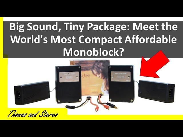 Ultra affordable but powerful Vera-link class D monoblocs