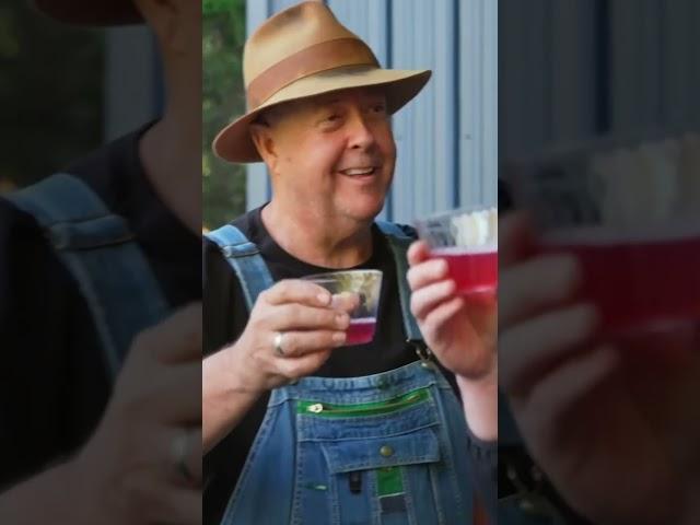 Mark & Digger Turn Grapes Into Brandy Moonshine #moonshiners #shorts