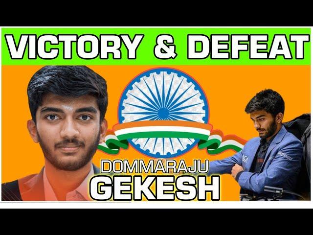 GUKESH's Journey through Victory and Defeat Against Firouzja in the Candidates Tour 2024.