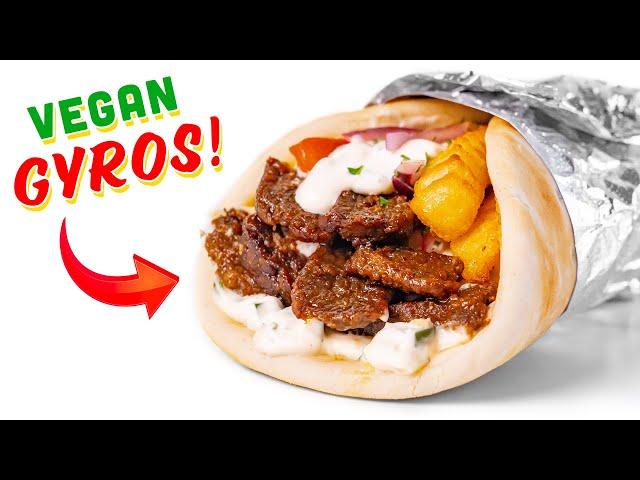 Super EASY & DELICIOUS Vegan Gyros 2 Ways!