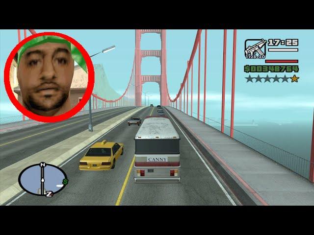 Riding across San Andreas in a Bus full of Homies, only one survives!