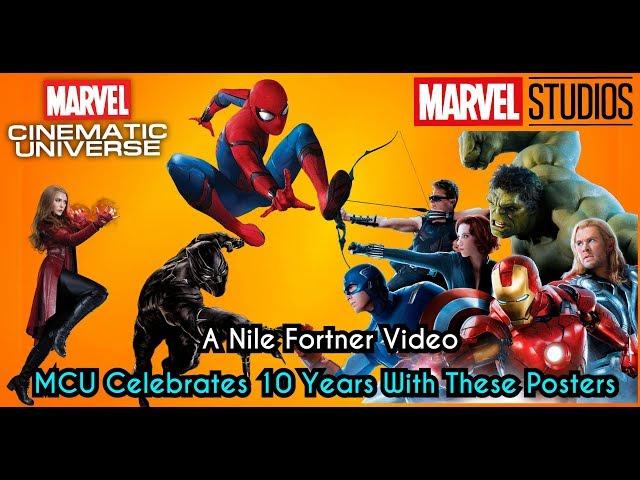 Celebrate 10 Years of The MCU With These Marvel Posters! - Nile Fortner Video