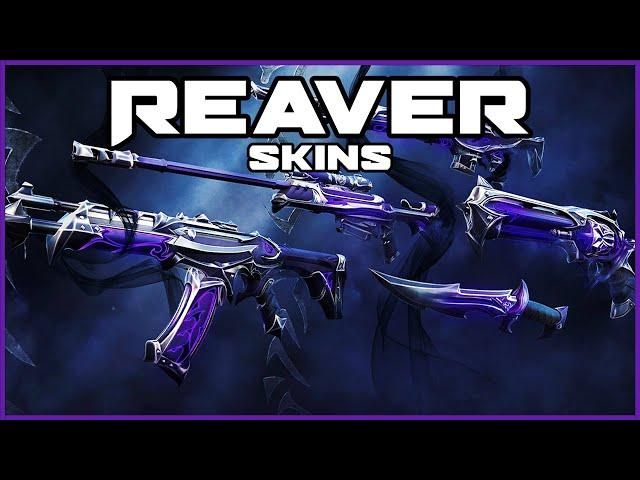 VALORANT Reaver Skins (NEW BUNDLE!) | All Animations + Colors Preview | Skin Collection Showcase