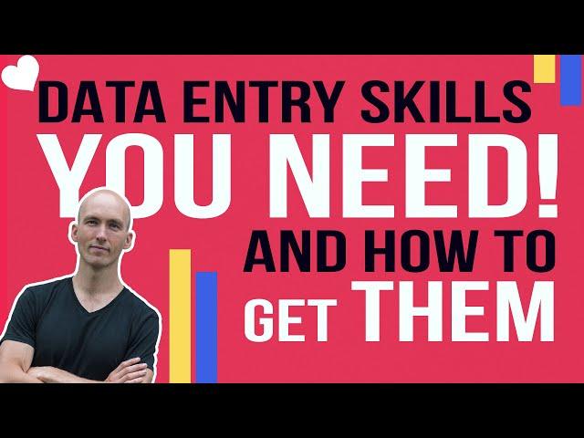 What are Data Entry Skills | Data Entry Courses Online | Data Entry Practice Test