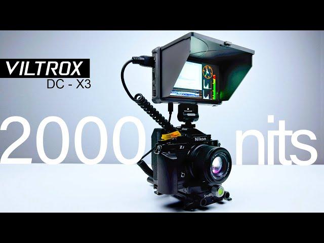 Viltrox DC-X3 | 2000 NITS 6 Inch Touch Screen Monitor - Nikon ZF -  How to set up