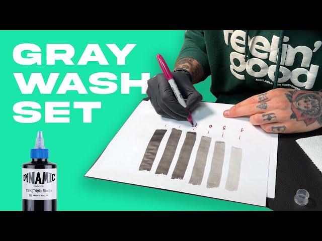 How to make a Gray Wash using Dynamic Triple Black