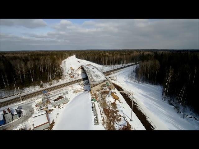 Белоостров 2018 04 01 Виадук 28 29км