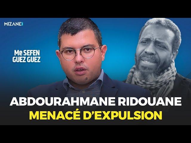 Abdourahmane Ridouane, menacé d'expulsion