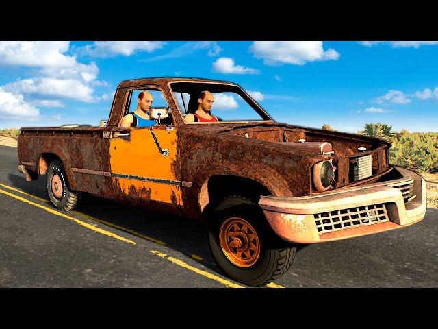I Found a RUSTY TRUCK in Drive Beyond Horizons Multiplayer!