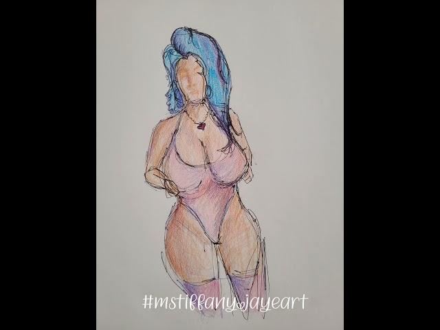 Sketch of @persephanii | Tiffany Jaye