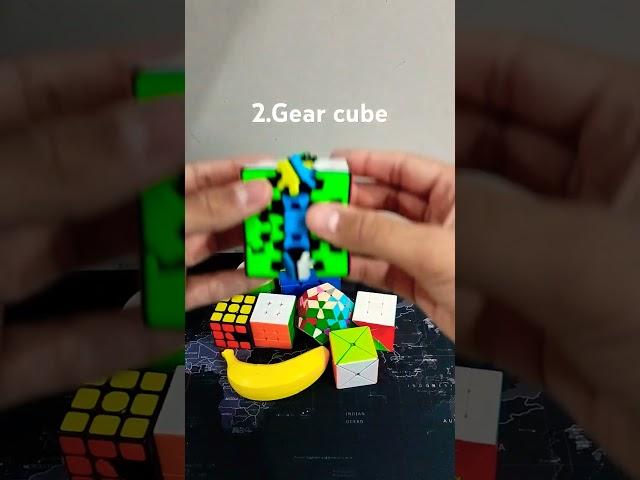 Different types of rubiks cube#part 1#cubersking