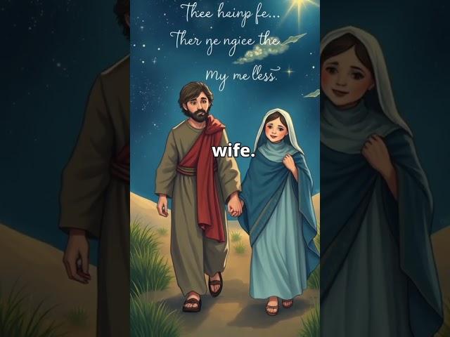 the life of Mother Mary and Joseph with new born baby Jesus  #motivation #subscribe