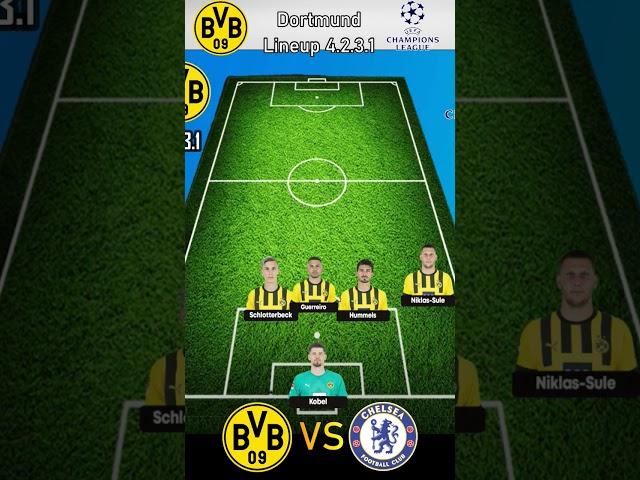 Borussia Dortmund vs Chelsea Round Of 16 Eufa Champions League 2022/2023 - #dortmund #chelsea #uefa