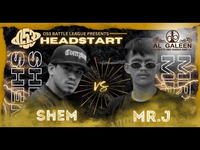 053 Battle Leage   MR. J vs Shem