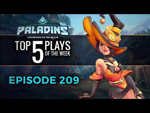 Paladins - Top 5 Plays - Episode 209