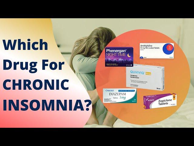 The BEST SLEEPING PILL FOR CHRONIC INSOMNIA? | SAFER THAN MIRTAZAPINE, ZOPICLONE OR VALIUM?