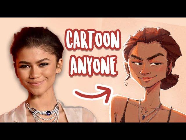 BEGINNERS GUIDE TO CARTOONING PEOPLE