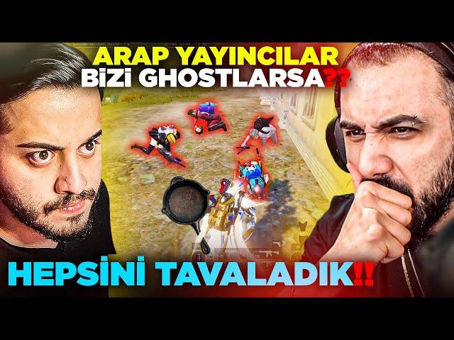 TÜM ARAP YAYINCILAR BİZİ GHOSTLARSA??  HEPSİNİ TAVALADIK REZİL ETTİK! w/ Vural Üzül | PUBG MOBILE