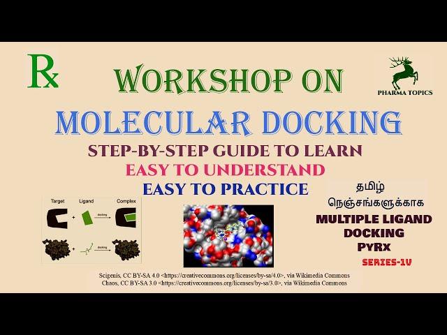 Workshop on Molecular docking - Multiple ligand docking - Series-4-Tamil