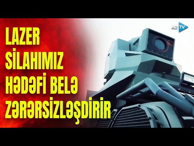 Azərbaycan istehsalı olan lazer silahı Türkiyənin gündəmində: yeni görüntülər yayıldı