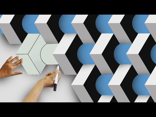 wall painting design ideas | 3D wall art painting design | modern 3D wall painting