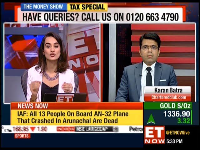 ET Now Live: Advance Tax Queries with Karan Batra